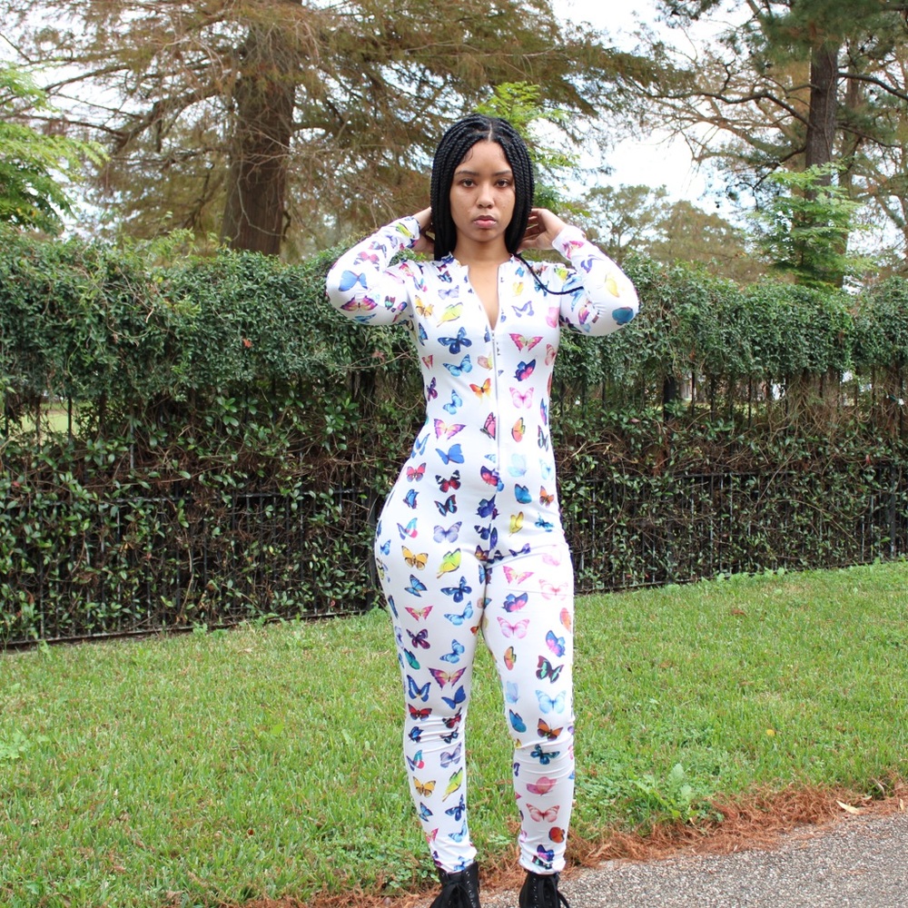 🦋Butterfly Spice Jumpsuit